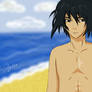 Naruto - Sasuke on the Beach