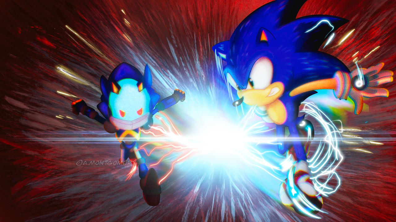 Reguler Sonic in one last round by chaoshuntersonicexe on DeviantArt