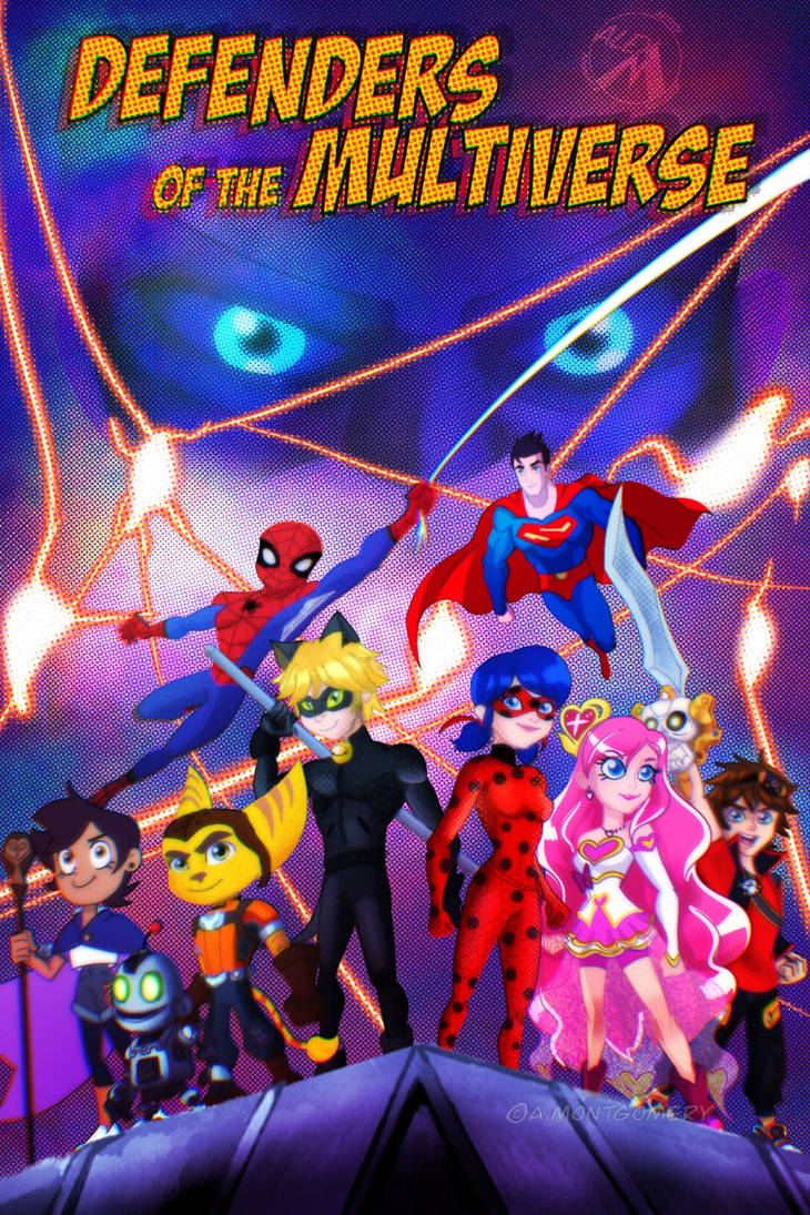 Defenders of the Multiverse Cover Art by AlexMontyArt on DeviantArt