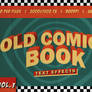 10 PSD l PACK l Old Comics Book Text Effects Vol.1