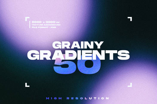 Premium! 50 Grainy gradients Textures Vol.1