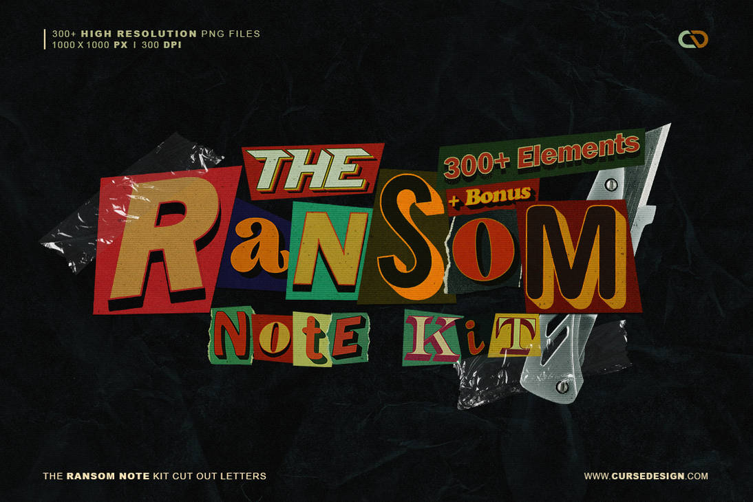 The Ransom Note Effect Ransom Note - 300+ Cut Out Letters by hatimbahia on DeviantArt
