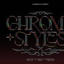 Chrome Styles Text Effects I 10 PSD