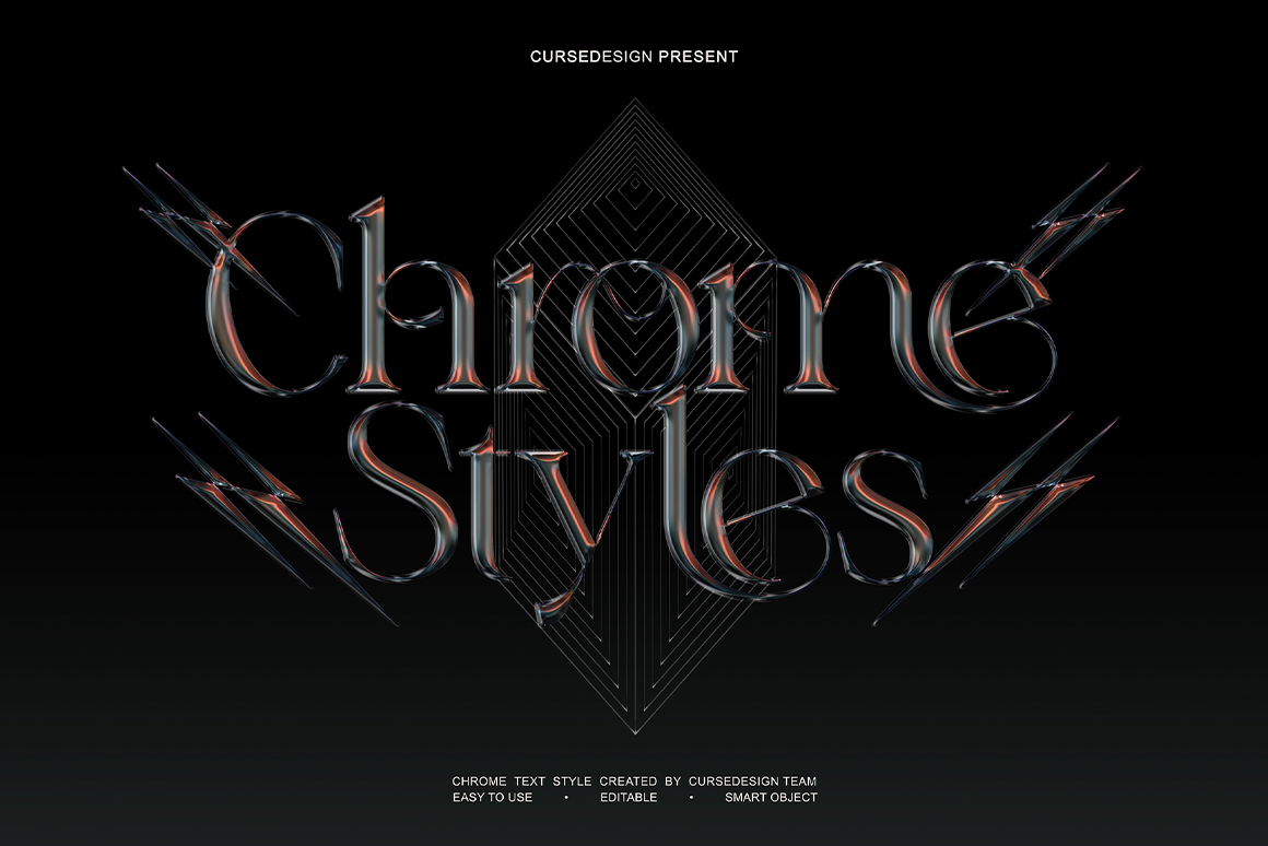 Chrome Styles Text Effects I 10 PSD by hatimbahia on DeviantArt