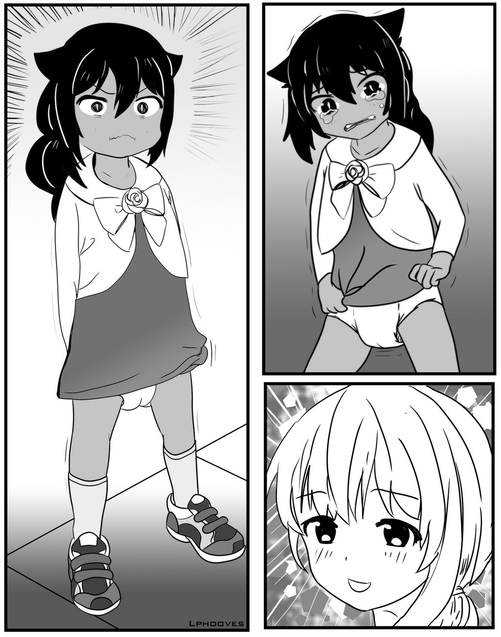 Jahy-Sama needs diapers by Lphooves on DeviantArt