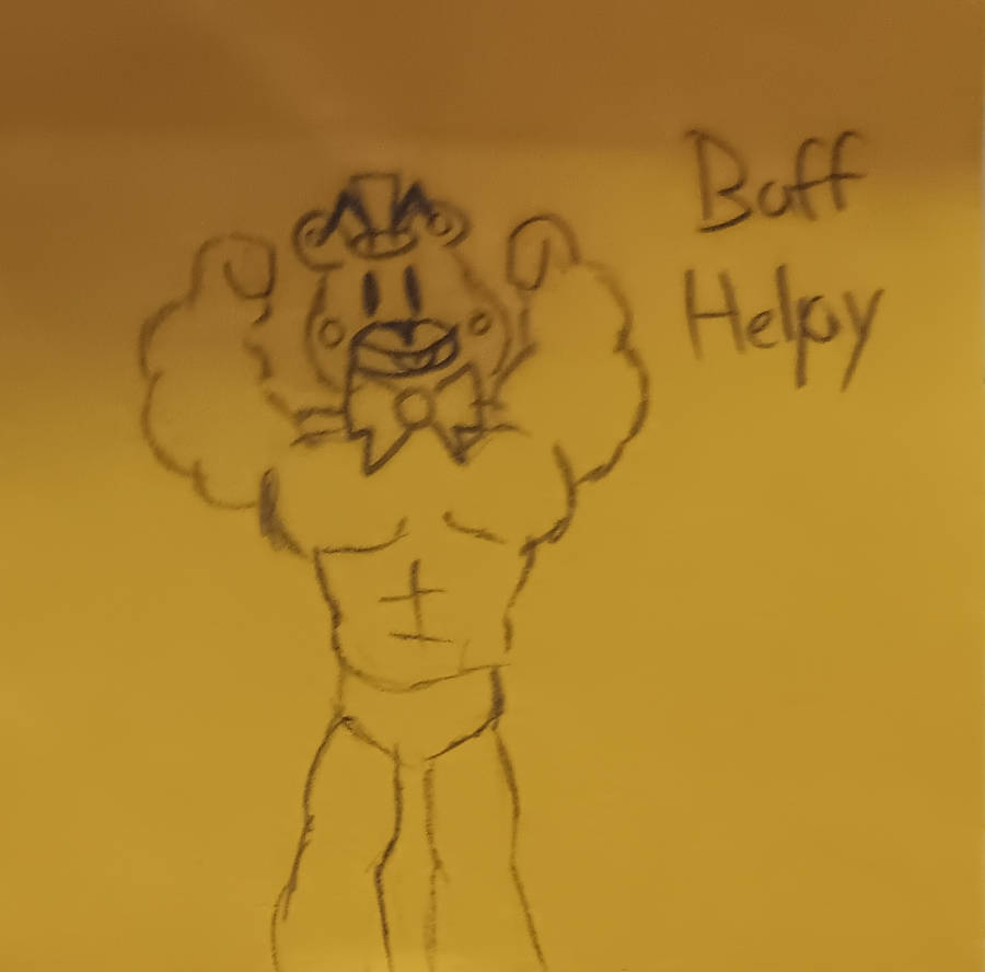 Buff Helpy by LaVaquitaJossyIn on DeviantArt
