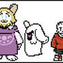 [UNDERTALE+AUs]Underswap main cast sprites