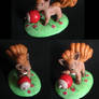 Vulpix TCG Sculpture