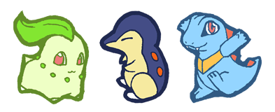 qt johto starters