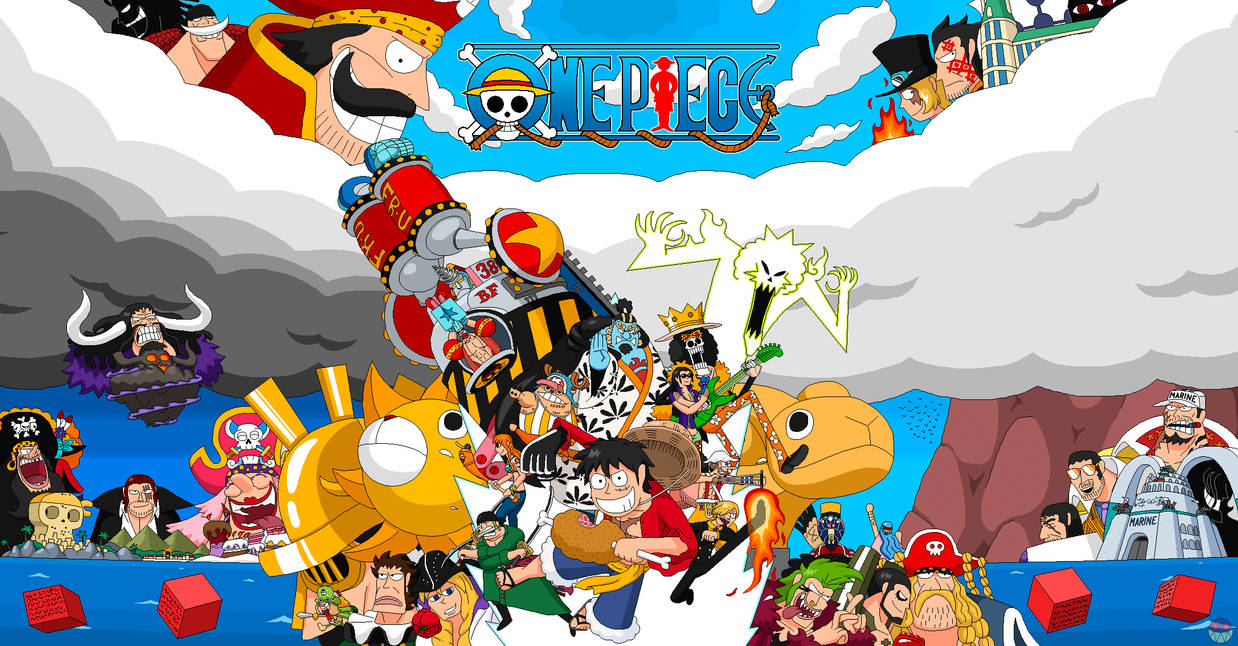 One Piece episodio 1000 by Mikepxel on DeviantArt