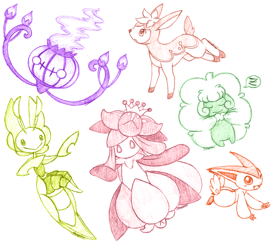 Pokemon Sketch Dump 2