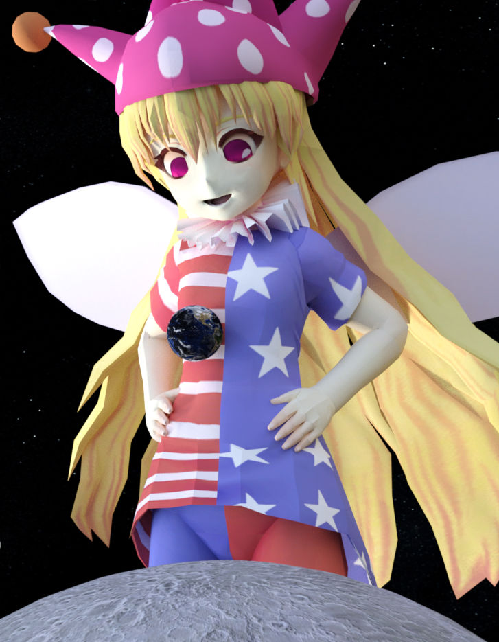 RNGTS - Sadie - Clownpiece ver. by HeroDjango on DeviantArt