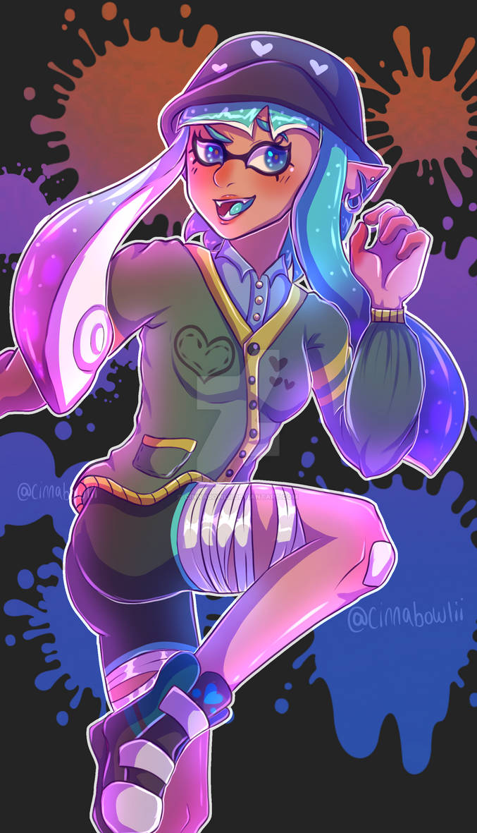 splatoon oc by cinnabowlii on DeviantArt
