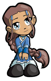 Katara Sticker