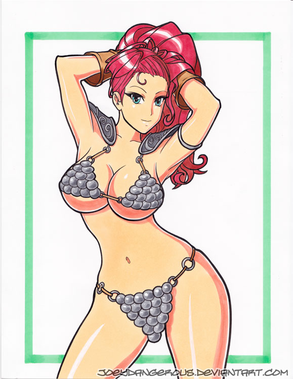 Red Sonja pin up