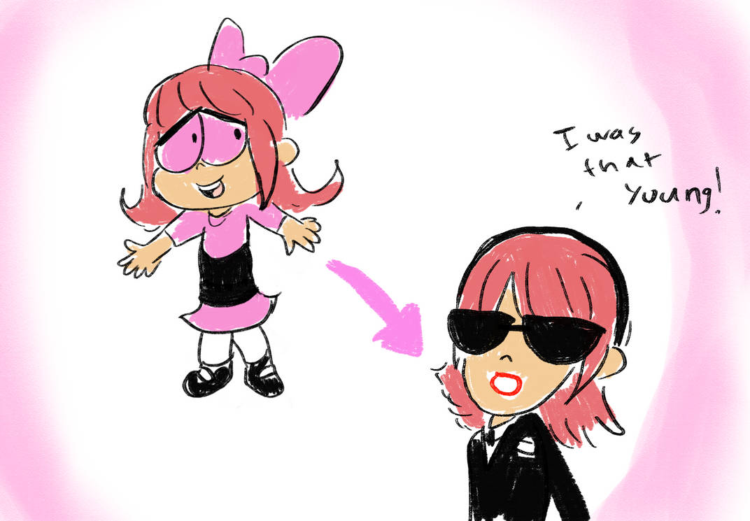 Pink Core Agent Agent Pink (Past and Present) by D-V-aniMagic101 on DeviantArt