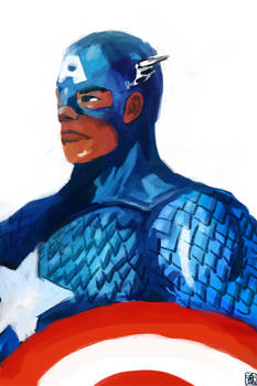 Captain America speedy sketch