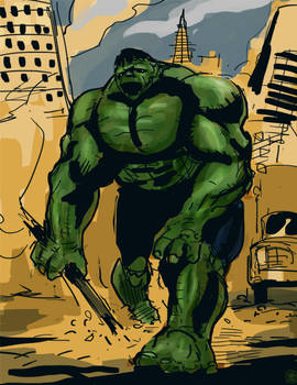 Hulk fan art