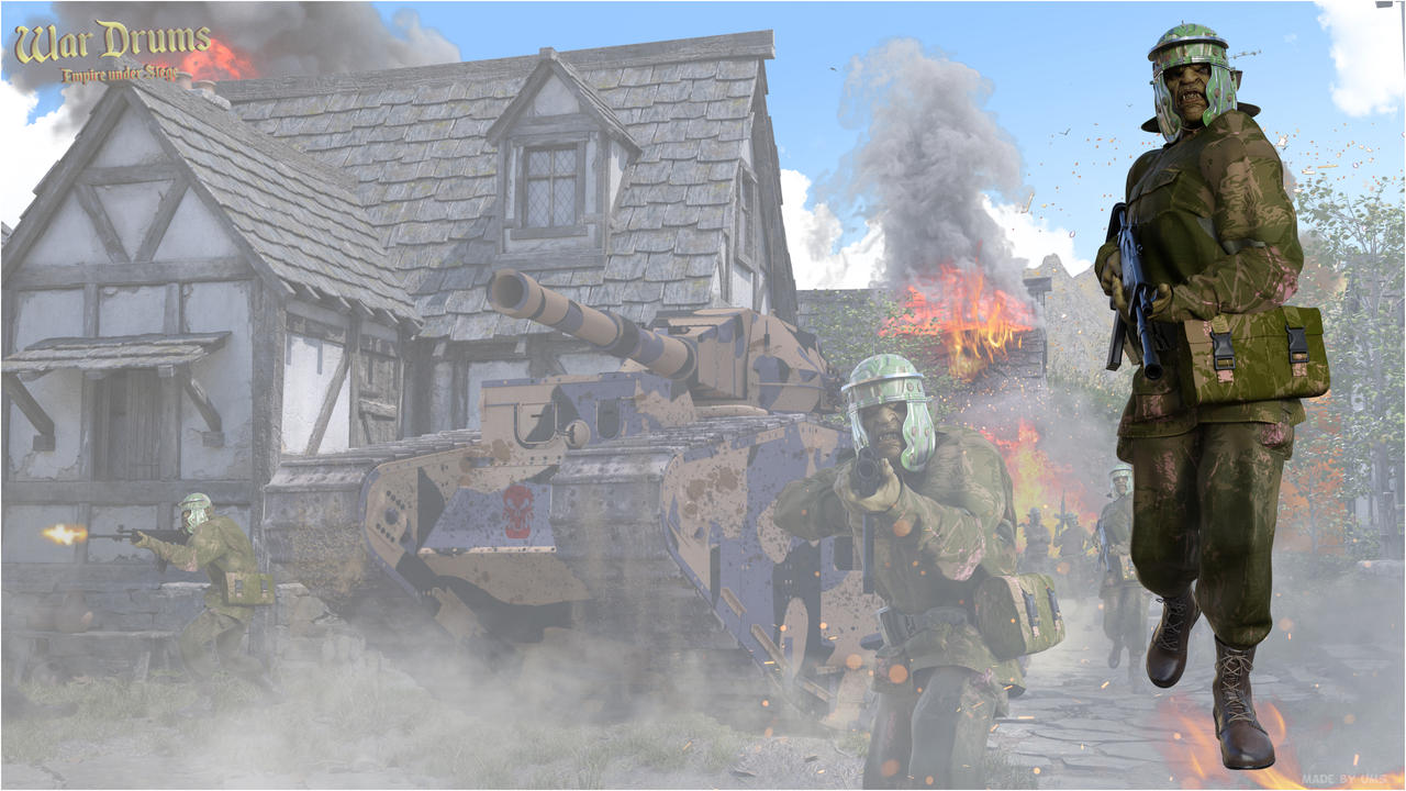 War Drums Orc Advance B Wallpaper Orc B by SuperArtworkLand on DeviantArt