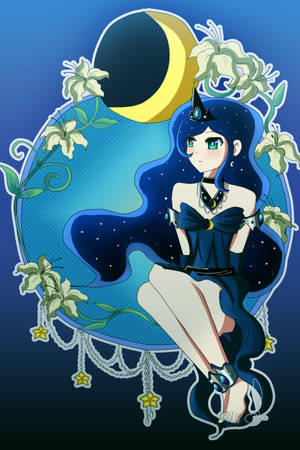 MLP princess luna by Lezzette
