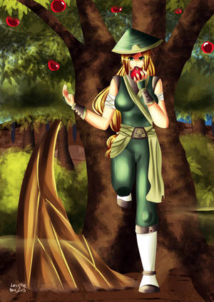 Earthbender Applejack by Lezzette