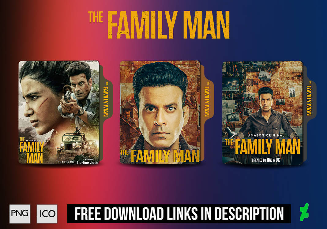 The Family Man Web Series Season 2 Folder Icon by imoshmishra on