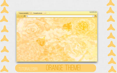 ORANGE THEME! by: tutorialesbri