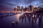 The magic lights of New York by BrunoCHATARD