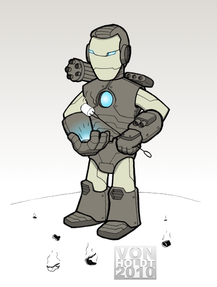 War Machine Smores Color By Vonholdt On Deviantart