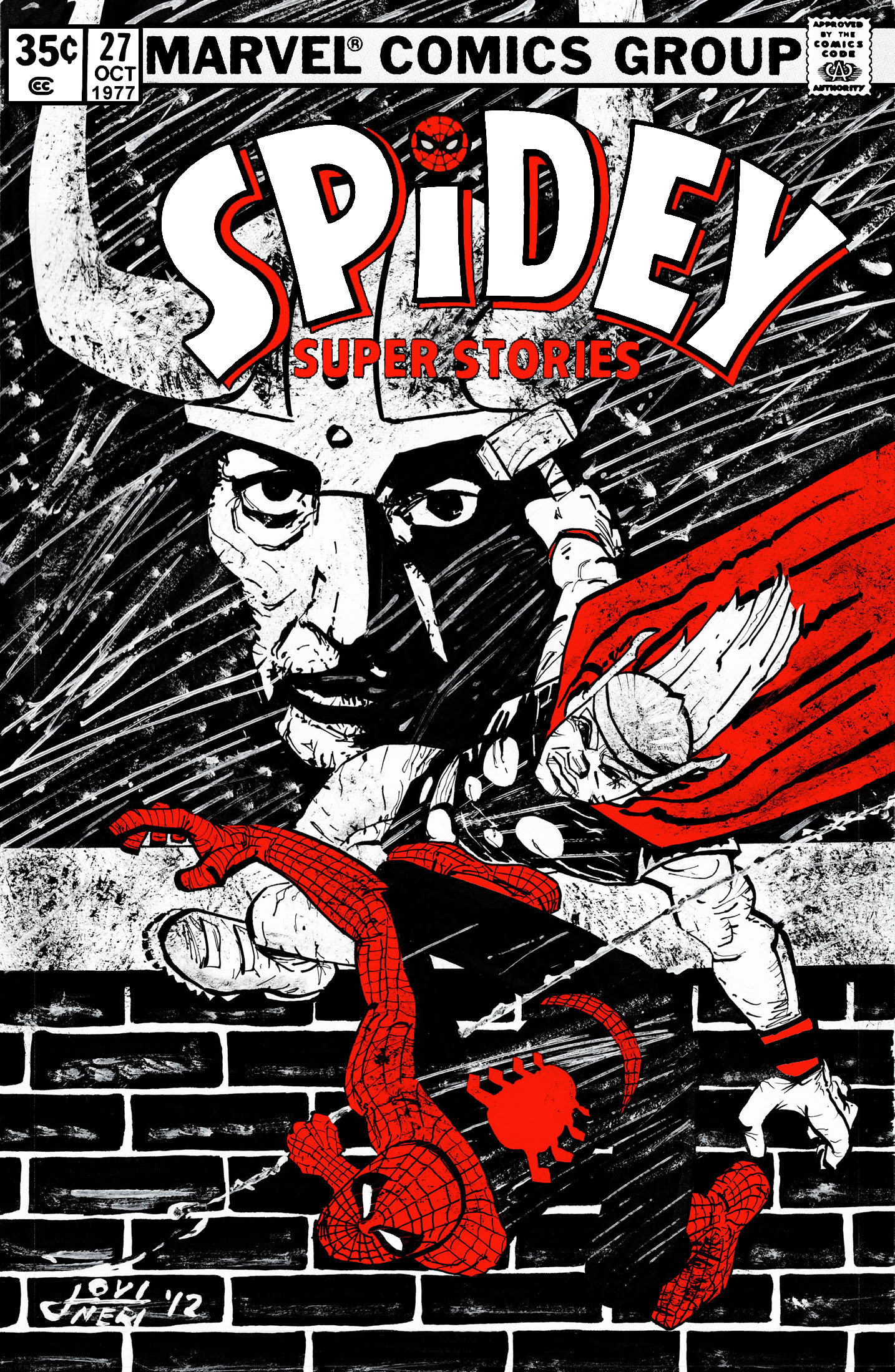 Spidey Super-Stories 27 Cover Re-Imagination