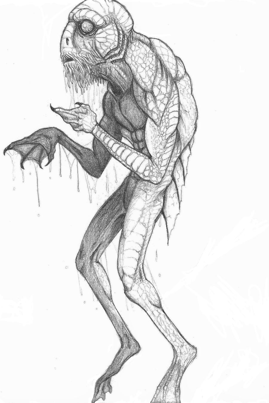 Deep One Face Deep One by jackrezz on DeviantArt