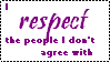 Respect Stamp