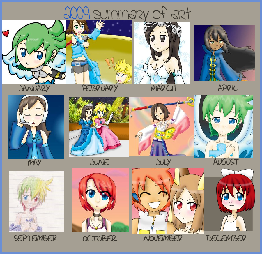 My 2009 Art Summary