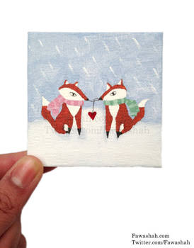 Winter Fox Love