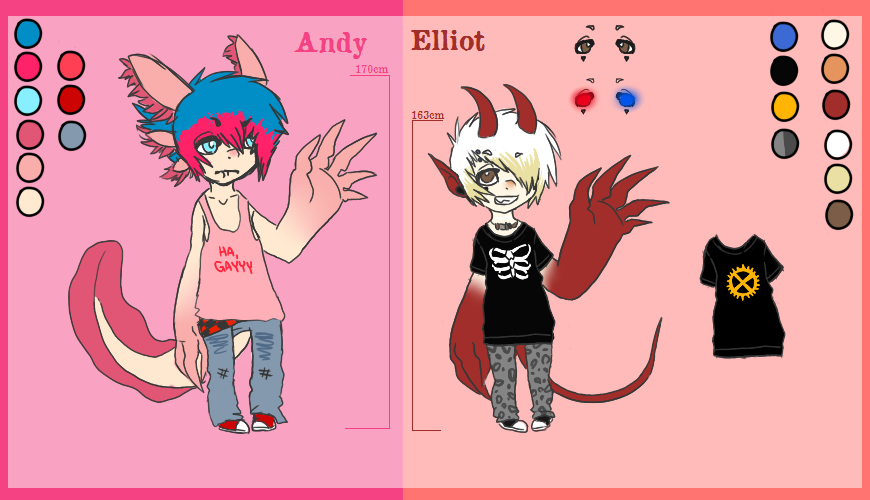 Andy and Elliot Ref Sheet