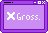 F2U | Gross PURPLE | Small Pixel Note