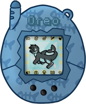 Oreo Tamagotchi Badge