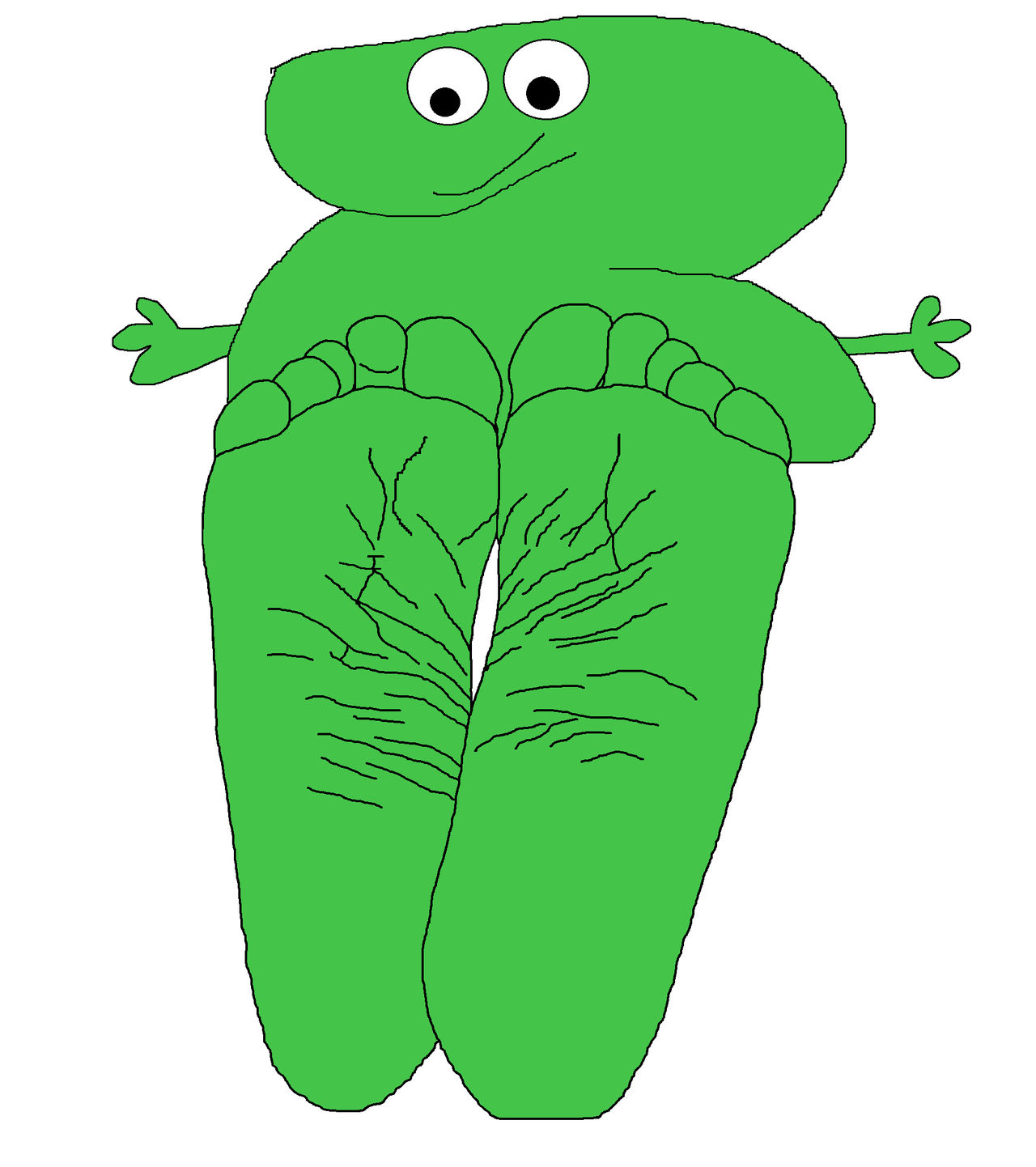 Characters Two Toes Design Two Feet by SierraTheRobloxFan2 on DeviantArt