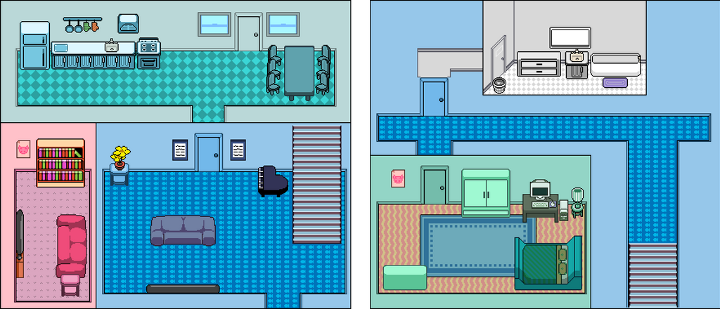 Undyne ad Alphys' house? by GamingInGreen13 on DeviantArt