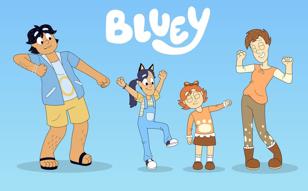 Bluey Adventure Deviantart Bluey! by GamingInGreen13 on DeviantArt
