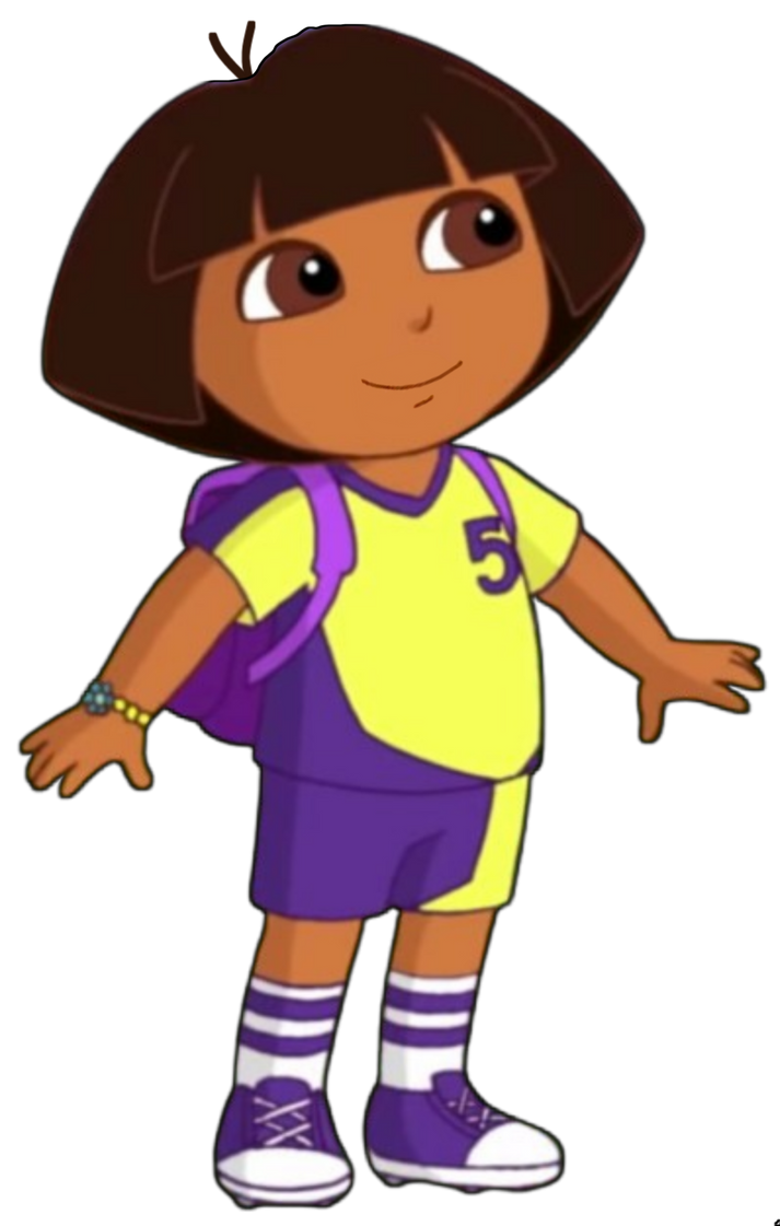Dora In Soccer Uniform Headband And Wristbands By Panyinbrew On dora-in-soccer-uniform-headband-and-wristbands-by-panyinbrew-on