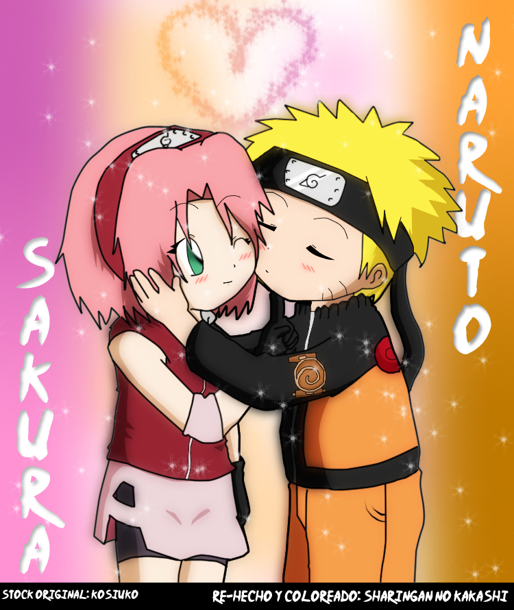 NaruSaku Chibi Kiss