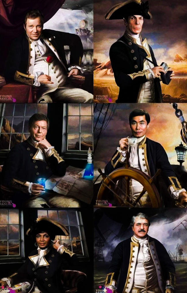 Captain Merav Captain and HIs Crew by Mmbseven on DeviantArt