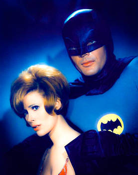 Adam West and Jill St. John