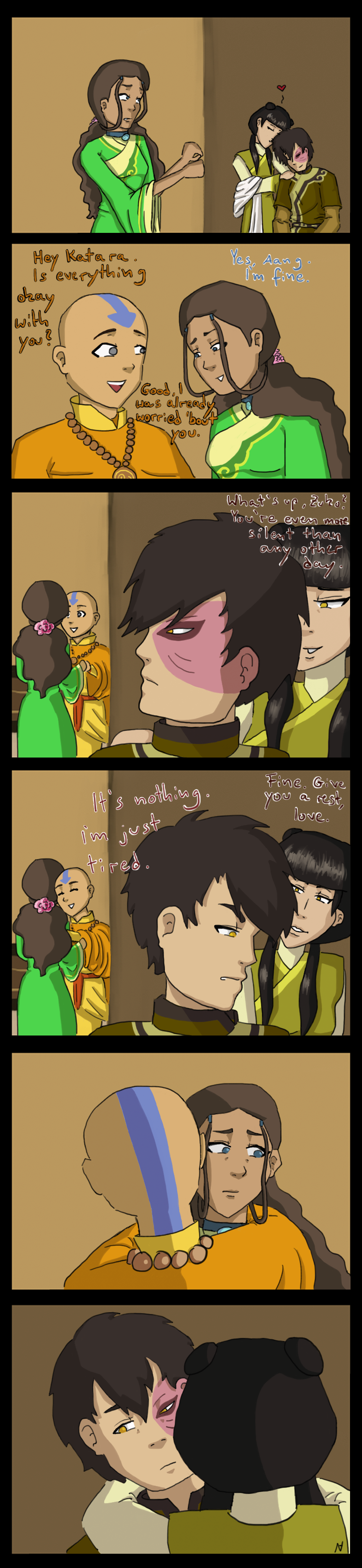 Zutara week 2015 Day 4- Rue