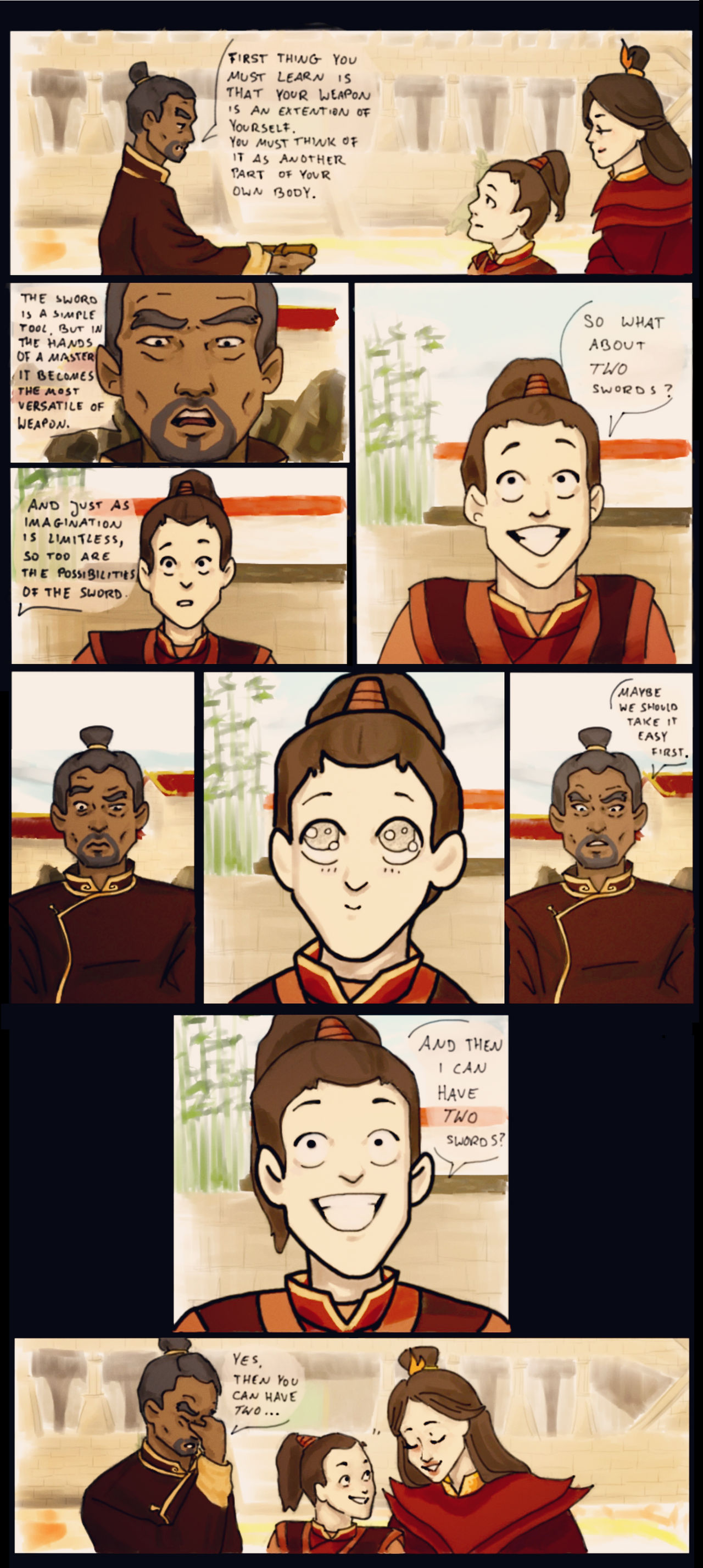 Deviantart Atla ATLA Comic - Lessons 2021 by thalle-my-honey on DeviantArt