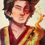 Traditional painting Zuko