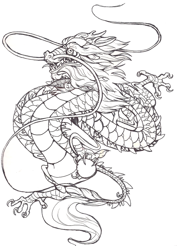 tattoo CHINESE DRAGON