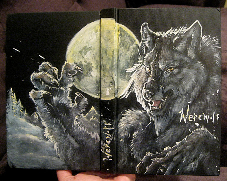 Werewolf sketchbook cover