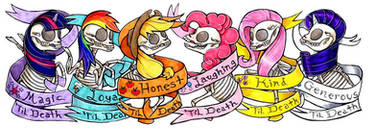 MLP FIM 'Til Death Skeleponies